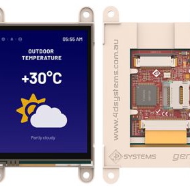 4D SYSTEMS LED显示器件 GEN4-ULCD-28D