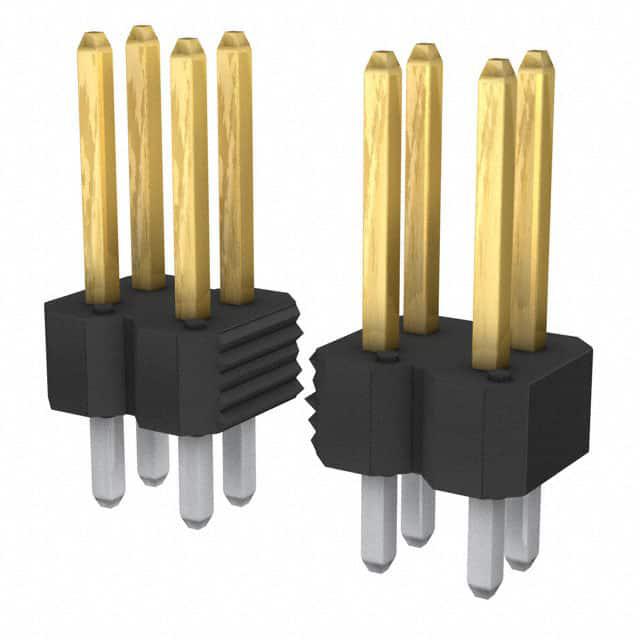 AMPHENOL 矩形连接器 - 针座 - 公插针 77313-824-72