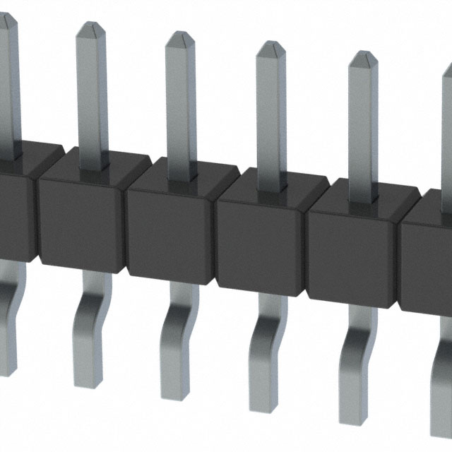 SAMTEC 矩形连接器 - 针座 - 公插针 MMT-124-01-T-SH
