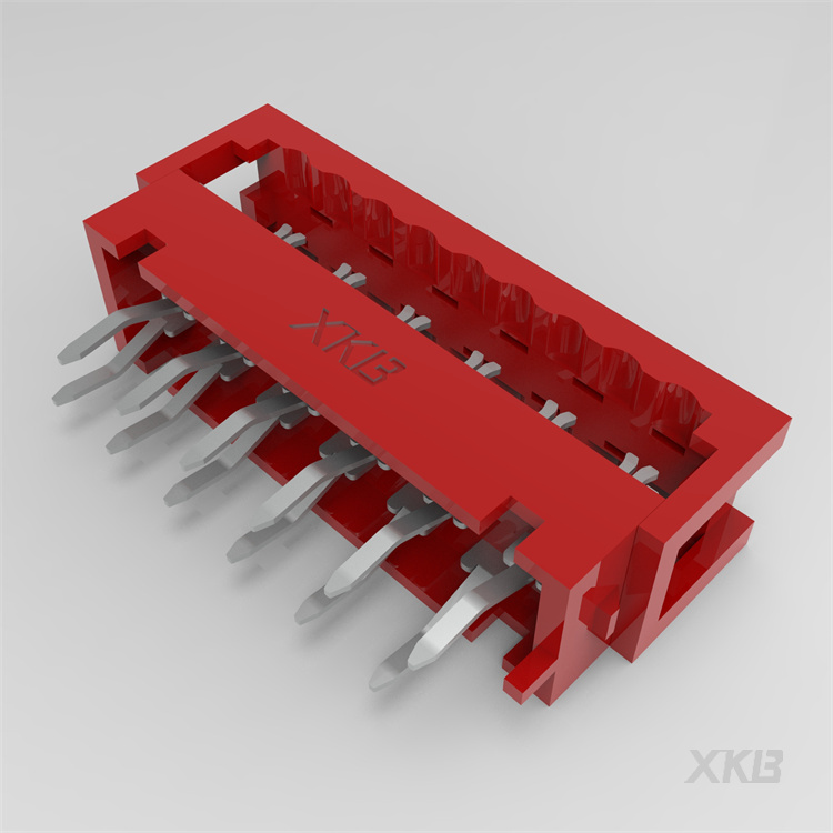 XKB CONNECTIVITY/中国星坤 矩形连接器 - 针座 - 公插针 X9127HI-12A-PTRE