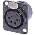 NEUTRIK 套管 - 音频连接器 NC4FD-L-B-1