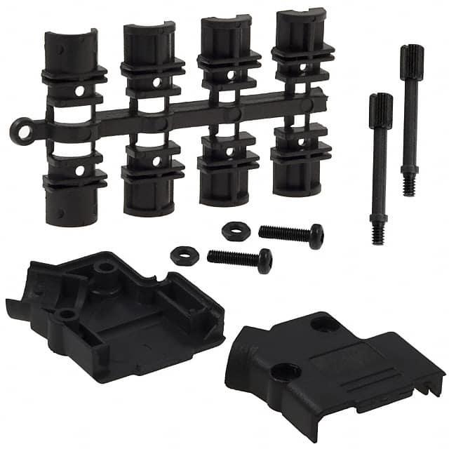 NORCOMP D-Sub/D形连接器 - 后壳/罩 971-009-010R011