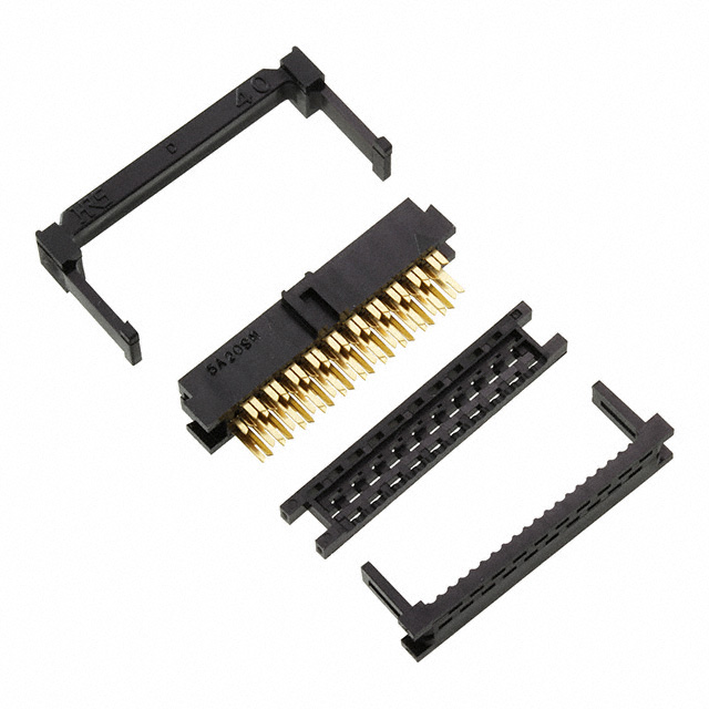 HIROSE ELECTRIC 矩形连接器 - 自由悬挂/面板安装 HIF6-40D-1.27R