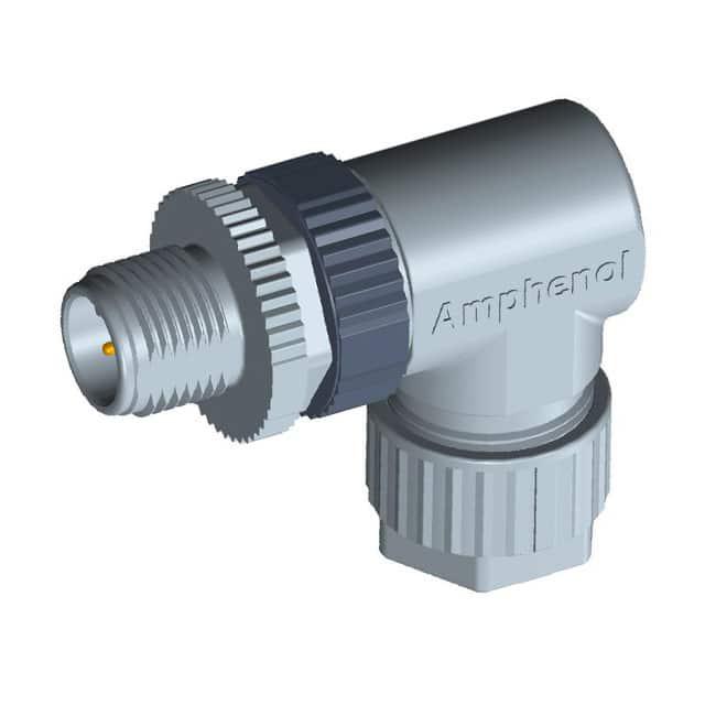 AMPHENOL 圆形连接器 M12A-05BMMB-SR7001