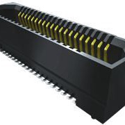 SAMTEC 矩形连接器 - 板垫片/叠接器（板对板） ERF8-020-01-L-D-RA-L-TR