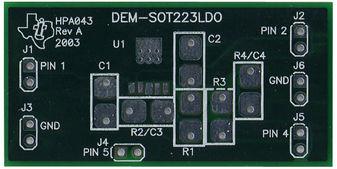 TEXAS INSTRUMENTS 其他稳压器 DEM-SOT223LDO