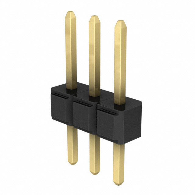 3M 矩形连接器 - 针座 - 公插针 929647-09-03-I