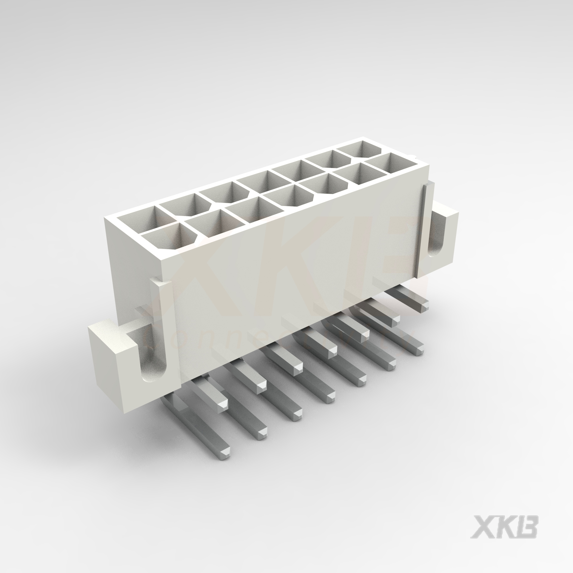XKB CONNECTIVITY/中国星坤 矩形连接器 - 针座 - 公插针 X9357WR-2x07ES-N2SN