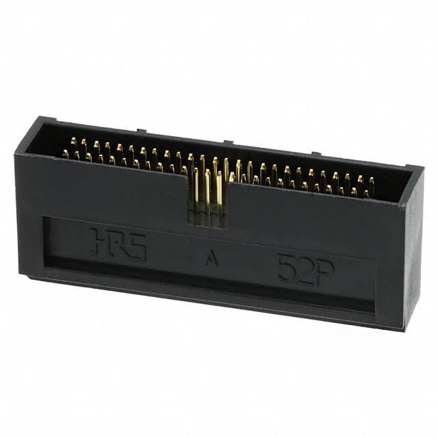 HIROSE ELECTRIC 矩形连接器 - 针座 - 公插针 HIF6A-52PA-1.27DS(71)