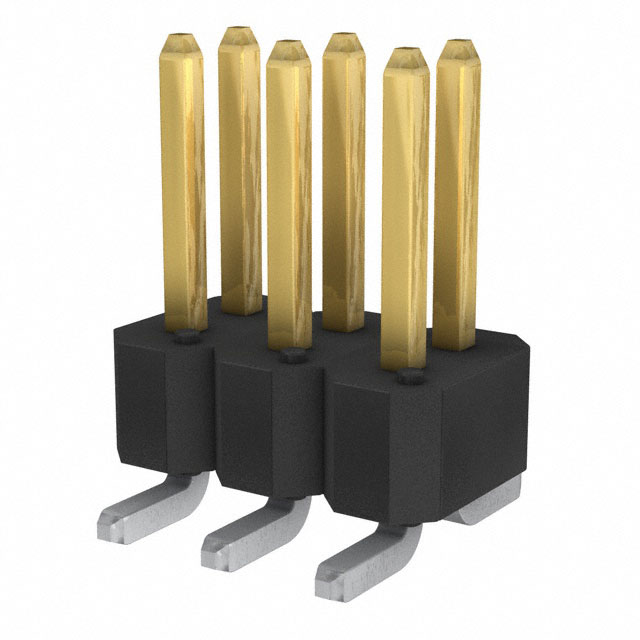 AMPHENOL 矩形连接器 - 针座 - 公插针 95278-801A06LF