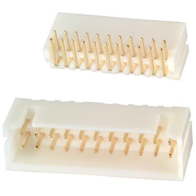 HIROSE ELECTRIC 矩形连接器 - 针座 - 公插针 DF1B-22DP-2.5DS(01)