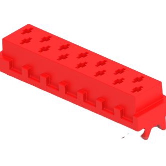 TE CONNECTIVITY 矩形连接器 - 针座 - 插座/母插口 8-188275-4