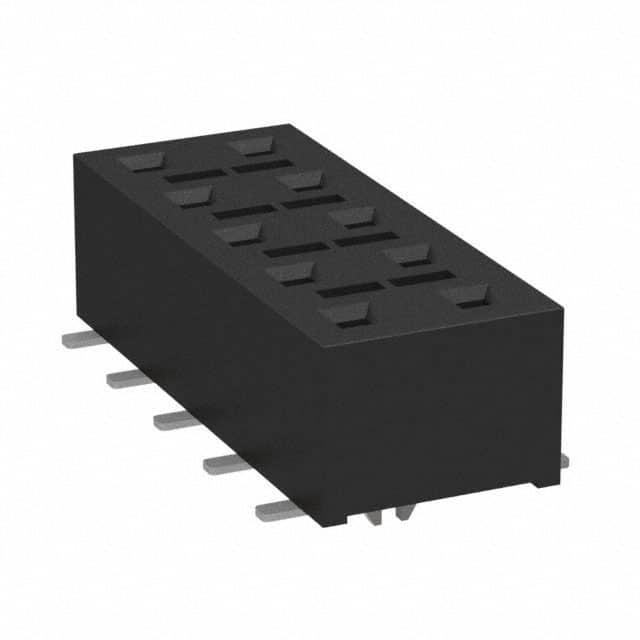 SAMTEC 矩形连接器 - 针座 - 插座/母插口 HLE-105-02-S-DV-BE-LC