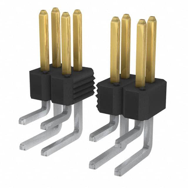 AMPHENOL 矩形连接器 - 针座 - 公插针 77317-803-46LF