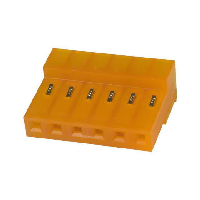 TE CONNECTIVITY 矩形连接器 - 自由悬挂/面板安装 3-640431-6