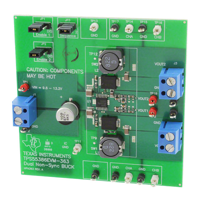 TEXAS INSTRUMENTS DC-DC稳压器 TPS55386EVM-363