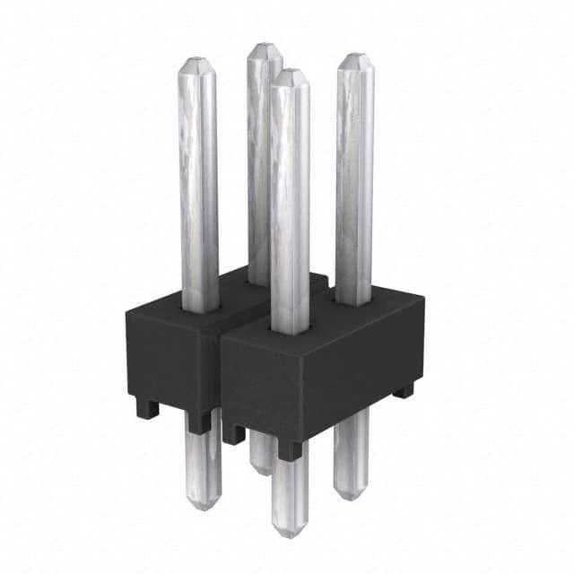 SAMTEC 矩形连接器 - 针座 - 公插针 TSW-102-07-T-D