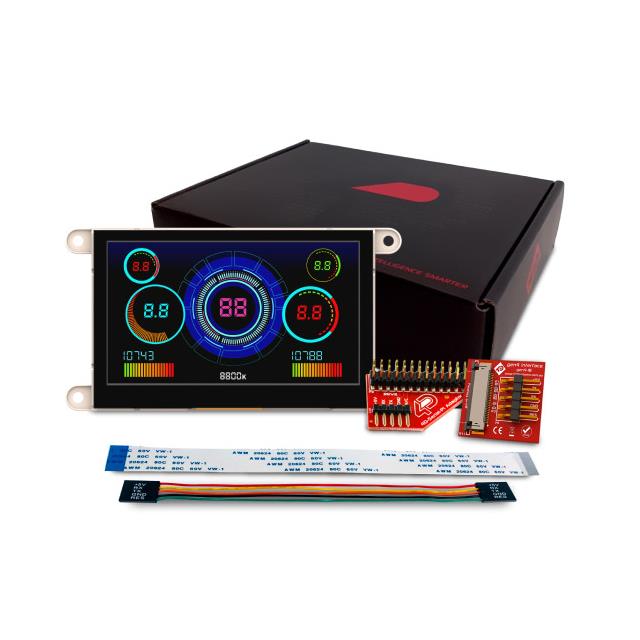 4D SYSTEMS 评估、开发板开发工具 gen4-uLCD-43DCT-SB-PI