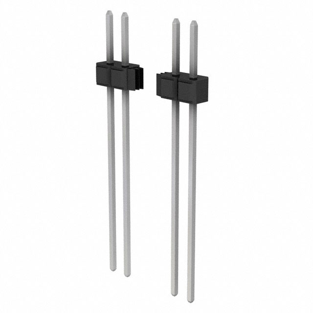 3M 矩形连接器 - 针座 - 公插针 929834-07-36