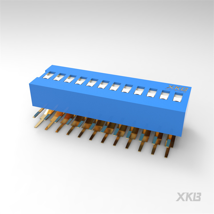 XKB CONNECTIVITY/中国星坤 拨码开关 DA-12BLS