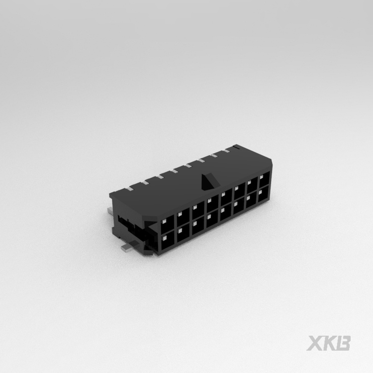 XKB CONNECTIVITY/中国星坤 矩形连接器 - 外壳 X3025WRS-2x08D-LPSW