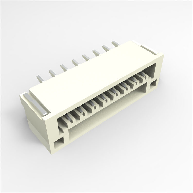 XKB CONNECTIVITY/中国星坤 矩形连接器 - 针座 - 公插针 X1251WRS-08HF-LPSW