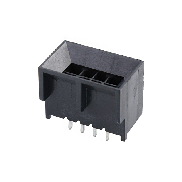 MOLEX 矩形连接器 - 针座 - 公插针 444320803
