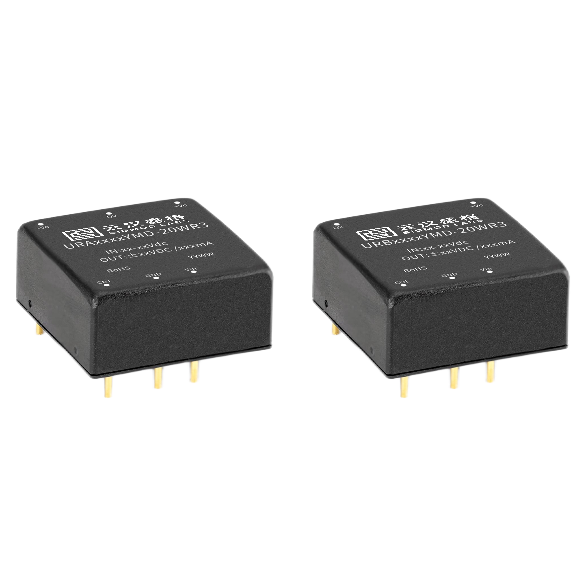 SIGMOD LABS/云汉盛格 DC-DC模块 URB2412YMD-20WR3