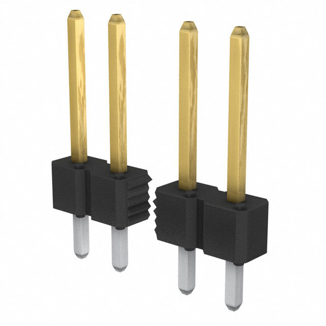 AMPHENOL 矩形连接器 - 针座 - 公插针 77311-146-05LF