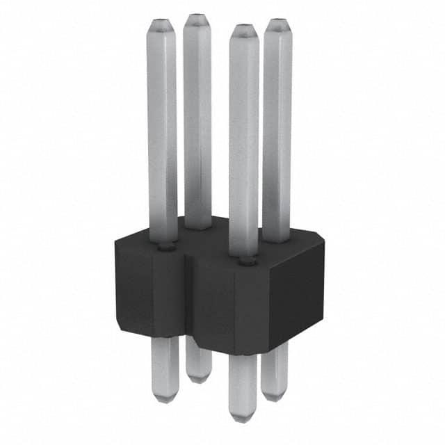 AMPHENOL 矩形连接器 - 针座 - 公插针 77313-427-04LF