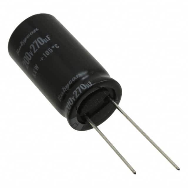 RUBYCON 铝电解电容 200KXW270MEFC16X30