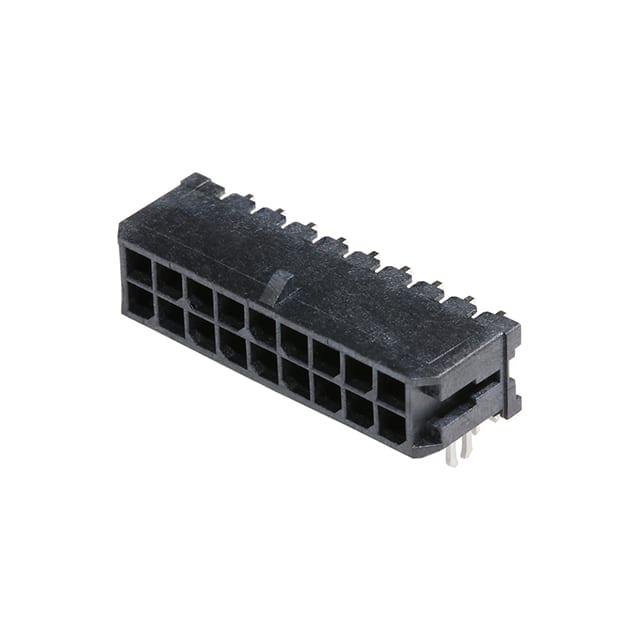 MOLEX 矩形连接器 - 针座 - 公插针 430451822