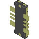 HIROSE ELECTRIC 矩形连接器 - 阵列/边缘型/夹层式（板对板） BM25-4P/2-V(51)