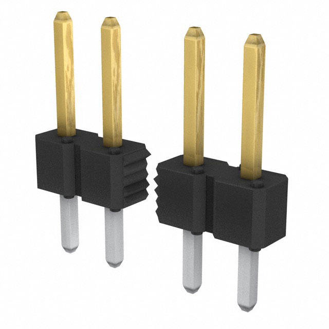 AMPHENOL 矩形连接器 - 针座 - 公插针 77311-102-13LF