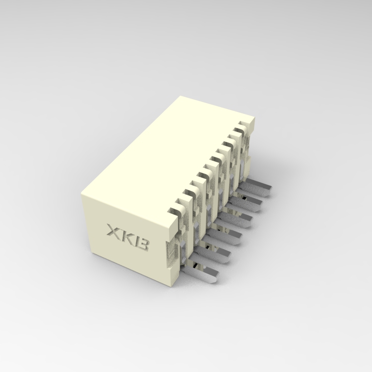 XKB CONNECTIVITY/中国星坤 矩形连接器 - 针座 - 公插针 X1511WRS-06HF-LPSW