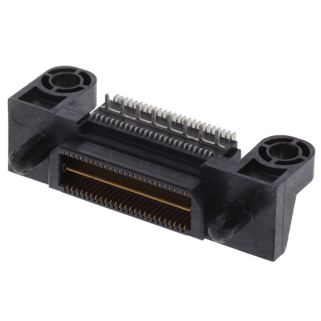 SAMTEC 矩形连接器 - 阵列/边缘型/夹层式（板对板） QTS-025-01-L-D-RA