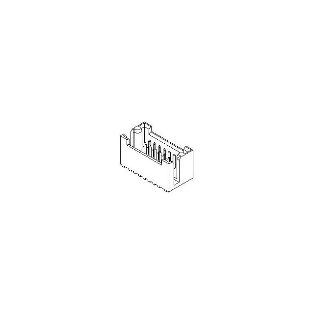 MOLEX 矩形连接器 - 针座 - 公插针 25021008