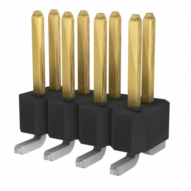 AMPHENOL 矩形连接器 - 针座 - 公插针 95278-801-08LF
