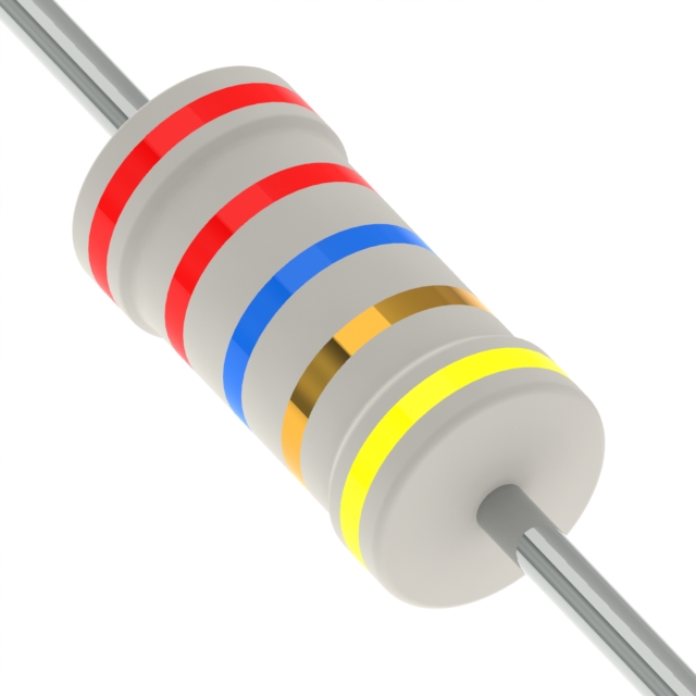 YAGEO/台湾国巨 通孔电阻 HHV-25JT-52-22M