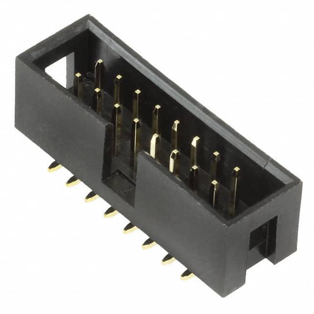 ASSMANN WSW COMPONENTS 矩形连接器 - 针座 - 公插针 AWHW 16G-SMD-R