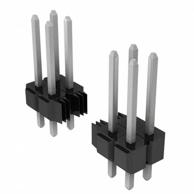 3M 矩形连接器 - 针座 - 公插针 929710-01-33