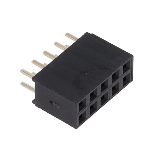 ADAM TECH 矩形连接器 - 针座 - 插座/母插口 RS2-10-G