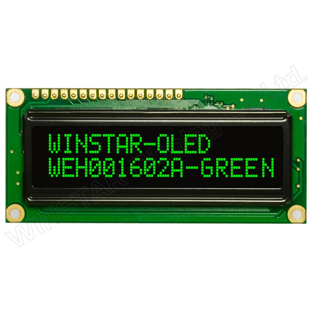 WINSTAR DISPLAY/台湾华凌光电 OLED显示器件 WEH001602AGPP5N00100