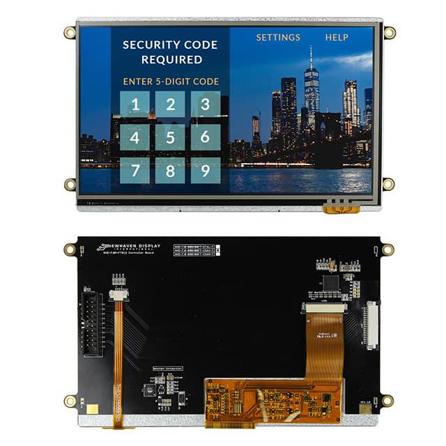 NEWHAVEN DISPLAY LED显示器件 NHD-7.0-800480FT-CSXV-T