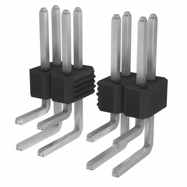 AMPHENOL 矩形连接器 - 针座 - 公插针 77317-404-72LF