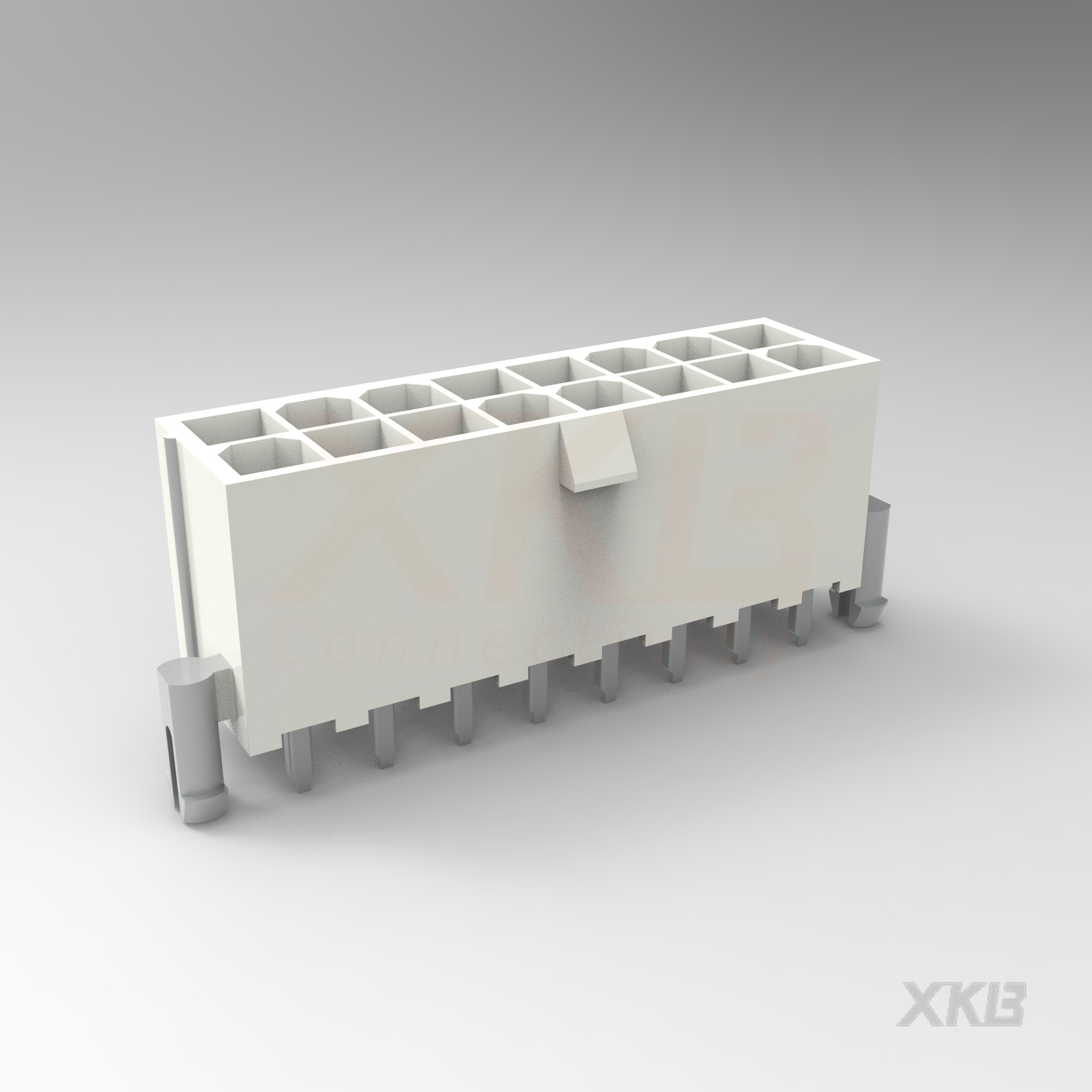 XKB CONNECTIVITY/中国星坤 矩形连接器 - 针座 - 公插针 X9357WV-2x08FS-N2SN