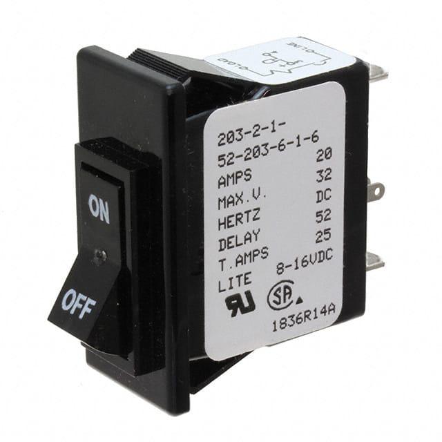 SENSATA TECHNOLOGIES 断路器 203-2-1-52-203-6-1-6