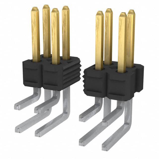 AMPHENOL 矩形连接器 - 针座 - 公插针 77319-804-72LF