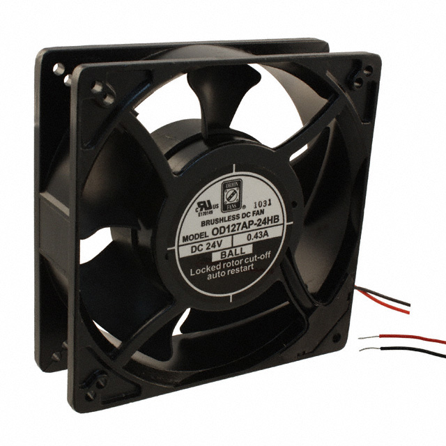 ORION FANS 风扇和热管理 OD127AP-24HB