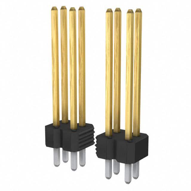 AMPHENOL 矩形连接器 - 针座 - 公插针 77313-820-34LF